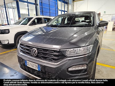 Volkswagen t-roc 2.0 tdi 115cv scr -