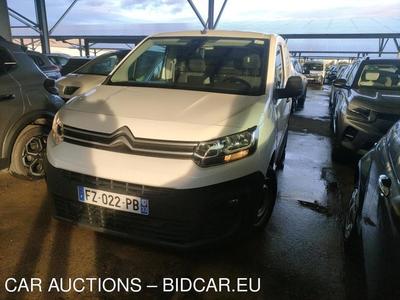 Citroën Berlingo M 650kg BlueHDi 100 S&amp;S BVM Driver VU [4P] bvm 5-100CH-5cv, 2021
