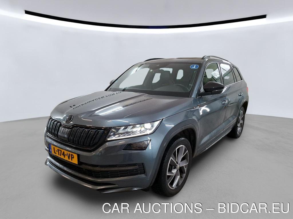 Skoda Kodiaq 1.4 1.5 TSI 150PK DSG SPORTLINE BUSINESS PLUS 7P. TREKHAAK, 2021