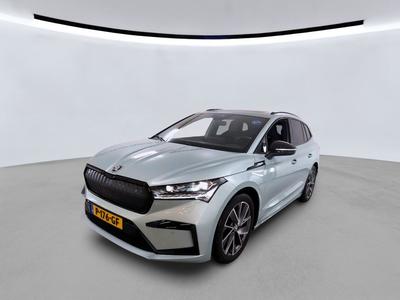 Skoda Enyaq iv 0.0 80 SPORTLINE BEV 204PK 77KWH SPORT KLIMAAT PANORAMA, 2022