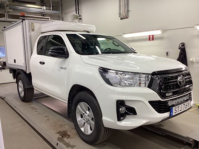 Toyota Hilux Extra Cab 2.4 AWD Man Kapa Inredning
