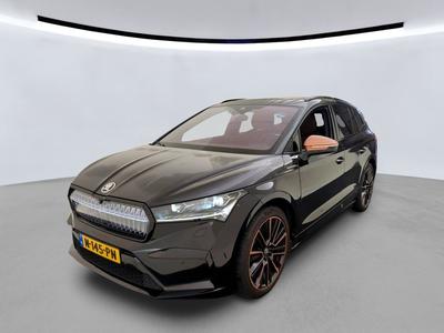 Skoda Enyaq iv 0.0 80 FOUNDERS EDITION BLACK BEV 204PK 77KWH COMFORT TECH ASSIST, 2021