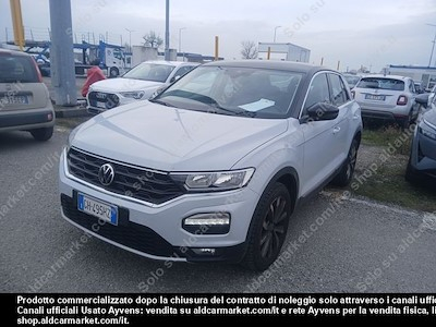 Volkswagen t-roc 1.0 tsi style sport -