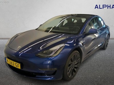 Tesla 3 Model Dual Motor 75kWh AWD Long Range Performance automaat, 2020