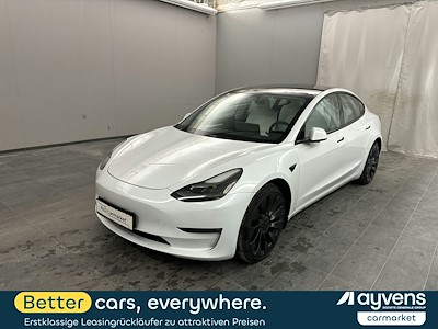 Tesla Model 3 Langstreckenbatt. Allradantrieb Dual Motor Performance Limousine, 4-turig, Direktantrieb, 1-Gang