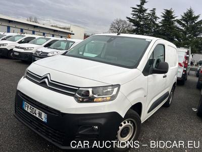 Citroën Berlingo M 650kg BlueHDi 100 S&amp;amp;S BVM Driver VU [4P] bvm 5-100CH-5cv, 2021