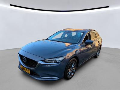 Mazda 6 sportbreak 1.9 2.0 SKYACTIV-G 165PK AUT. BUSINESS LEDER TREKHAAK, 2021