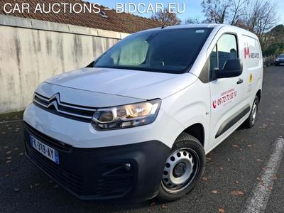 Citroën Berlingo M 1000kg BlueHDi 100 BVM Driver VU [4P] bvm 5-100CH-5cv, 2019