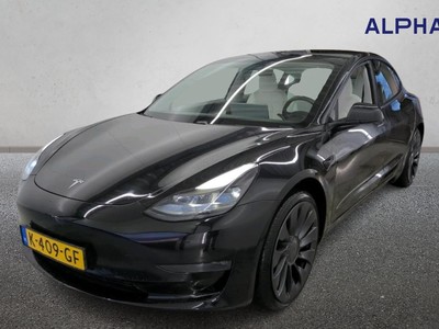 Tesla 3 Model Dual Motor 75kWh AWD Long Range Performance automaat, 2020