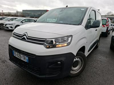 Citroën Berlingo M 650kg BlueHDi 100 S&amp;S BVM Driver VU [4P] bvm 5-100CH-5cv, 2019