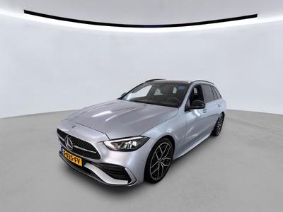 Mercedes-Benz C-klasse estate 1.4 C 200 MHEV 204PK AMG LINE BURMESTER NIGHT PACK PREMIUM PANO TREK, 2023