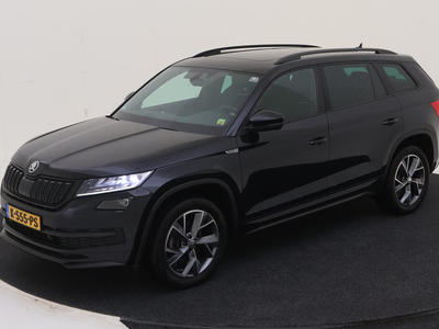 Skoda Kodiaq 1.4 1.5 TSI 150PK DSG SPORTLINE BUSINESS 7P TREKHAAK PANORAMADAK, 2021