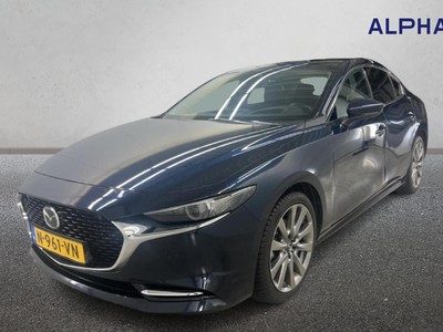 Mazda 3 2.0 E-Skyactiv-X-MHEV 17kW Luxury sedan automaat, 2022