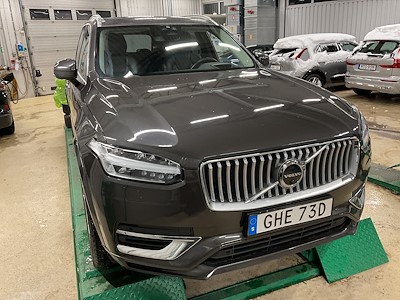 Volvo XC90 Recharge T8 456hk AWD Ultimate Bright 7-sits Klimat Lader Drag