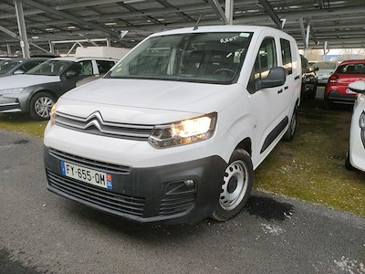 Citroen BERLINGO Berlingo Van XL 850kg BlueHDi 100 S&amp;S Cabine Approfondie Control