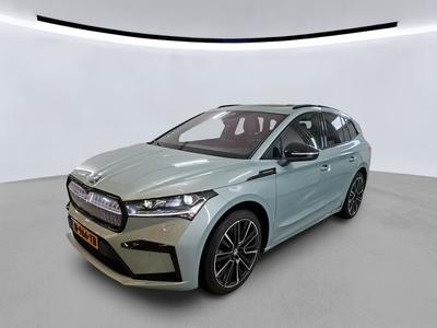 Skoda Enyaq iv 0.0 BEV 204PK 77KWH FOUNDERS EDITION SILVER COMFORT PLUS TECH TREKHA, 2021