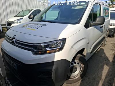 Citroën Berlingo M 1000kg BlueHDi 100 S&amp;S BVM Driver VU [4P] bvm 5-100CH-5cv, 2020
