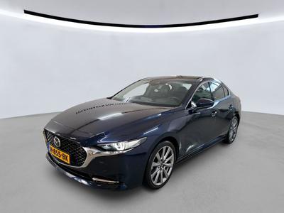 Mazda 3 1.9 2.0 E-SKYACTIV-X M HYBRID 180PK LUXURY LEER, 2020