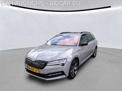 Skoda Superb combi 1.3 1.4 TSI PHEV 204PK DSG SPORTLINE BUSINESS FUNCTIE PANO HAAK, 2021