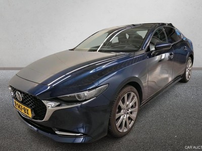 Mazda 3 2.0 E-Skyactiv-X-MHEV 17kW Luxury sedan, 2022