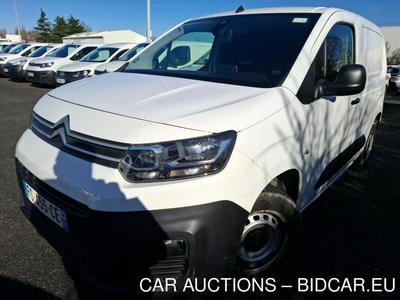 Citroën Berlingo M 650kg BlueHDi 100 S&amp;S BVM Driver VU [4P] bvm 5-100CH-5cv, 2020