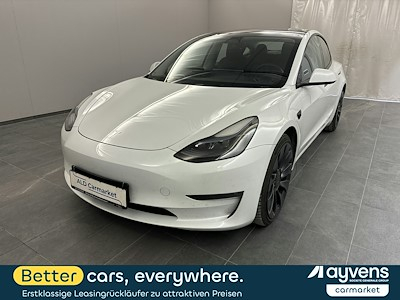 Tesla Model 3 Langstreckenbatt. Allradantrieb Dual Motor Performance Limousine, 4-turig, Direktantrieb, 1-Gang