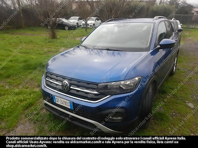 Volkswagen t-cross 1.0 tsi 81kw style -