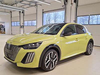 Peugeot 208 54kwh GT electrique 156 CV Pack Drive Assist+; Toit Pano Vitre; Alcantara Mistral elec; GPS