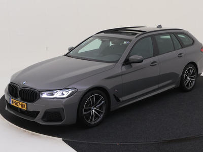 BMW 5-SERIE TOURING 1.9 520I 184PK AUT BUSINESS EDITION+ M-SPORT PANO COPILOT H&K SAFETY, 2021
