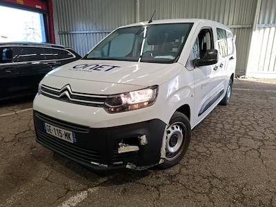 Citroen BERLINGO Berlingo Van XL 850kg BlueHDi 100 S&amp;S Cabine Approfondie Control