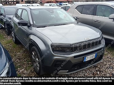 Jeep avenger 1.2 mhev e-hybrid turbo -
