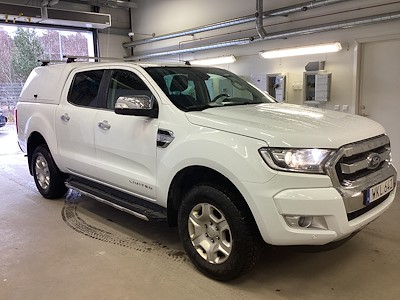 Ford Ranger Dubbelhytt 160hk 4x4 Limited Aut Lader Varmare pabyggnation