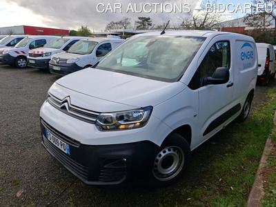 Citroën Berlingo M 650kg BlueHDi 100 S&amp;S BVM Driver VU [4P] bvm 5-100CH-5cv, 2020