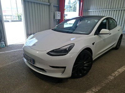 Tesla Model 3 Model 3 Performance PUP AWD Upgrade - Toit fissure + pneu dechire / Cracked roof + torn tire