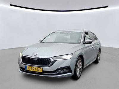 Skoda Octavia combi 0.9 1.0 TSI 110PK BUSINESS EDITION PLUS LEDER TREKHAAK, 2021