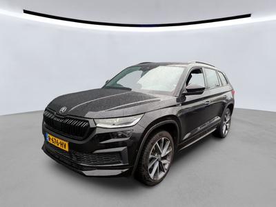 Skoda Kodiaq 1.4 1.5 TSI 150PK DSG SPORTLINE BUSINESS ASSIST FUNCTIE PANO TREKHAA, 2022
