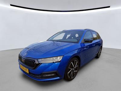 Skoda Octavia combi 0.9 1.0 TSI 110PK DSG SPORT BUSINESS TREKHAAK, 2021