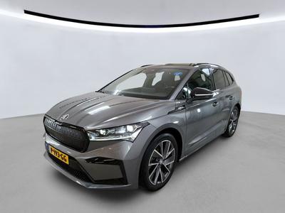 Skoda Enyaq iv 0.0 60 SPORTLINE BEV 180PK 58KWH SPORT KLIMAAT CAMERA HAAK, 2022