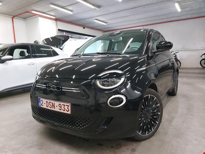 Fiat 500 FIA e 42kWh La Prima by Bocelli 118PK With Ivory Vegan Leather &amp; Climatic &amp; Navigation &amp; Cruise Control &amp; Park Sensors Front