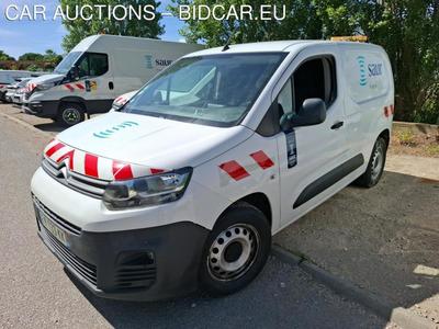Citroën Berlingo BERLINGO Taille M 1000kg BlueHDi 75 BVM Club VU [4P] bvm 5-75CH-5cv (fourgonnettesimple cabine), 2019