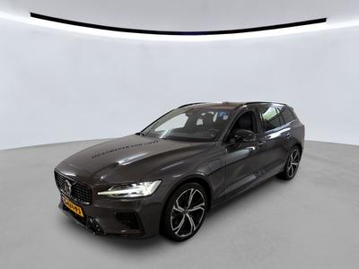 Volvo V60 1.9 2.0 T6 PHEV 350PK AUT AWD PLUS DARK H&K LEER TREKHAAK, 2023