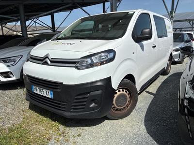 Citroën Jumpy JUMPY M BlueHDi 100 S&amp;S BVM6 CAF Control VU [4P] bvm 5-102CH-5cv (fourgon tôlédouble cabine), 2020