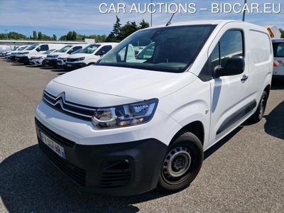 Citroën Berlingo BERLINGO M 650kg BlueHDi 100 S&amp;S BVM Driver VU [4P] bvm 5-100CH-5cv (fourgonnettesimple cabine), 2021