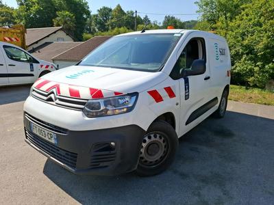 Citroën Berlingo BERLINGO Taille M 1000kg BlueHDi 75 BVM Club VU [4P] bvm 5-75CH-5cv (fourgonnettesimple cabine), 2020