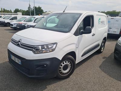 Citroën Berlingo BERLINGO M 1000kg BlueHDi 100 S&amp;S BVM Driver VU [4P] bvm 5-100CH-5cv (fourgonnettesimple cabine), 2021