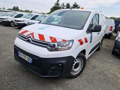 Citroën Berlingo Taille M 1000kg BlueHDi 75 S&amp;S BVM Club VU [4P] bvm 5-75CH-5cv (fourgonnettesimple cabine), 2020