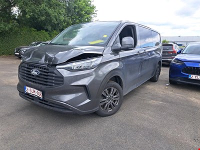 Ford TRANSIT FOR CUSTOM 300L TD 136PK Limited DC TOTAL LOSS Pack Driver Assist & Left Sliding Cargo Doo
