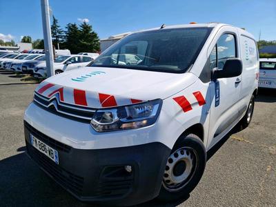 Citroën Berlingo BERLINGO Taille M 1000kg BlueHDi 75 BVM Club VU [4P] bvm 5-75CH-5cv (fourgonnettesimple cabine), 2019