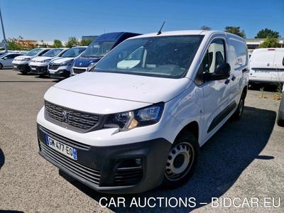 Peugeot Partner BLUEHDI 100 S&amp;S 950KG LONG ASPHALT VU [4P] bvm 6-102CH-5cv, 2023