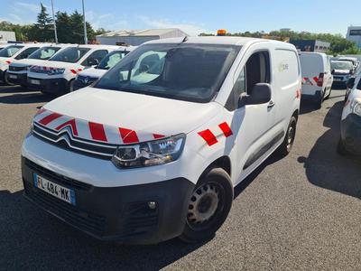 Citroën Berlingo BERLINGO M 1000kg BlueHDi 100 S&amp;S BVM Worker VU [4P] bvm 5-100CH-5cv (fourgonnettesimple cabine), 2019